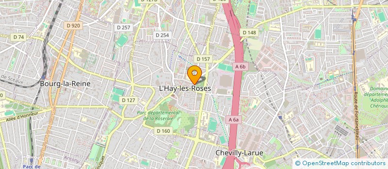 localisation de l'entreprise MADAME EMMANUELLE CAUSSE  L'HAY-LES-ROSES