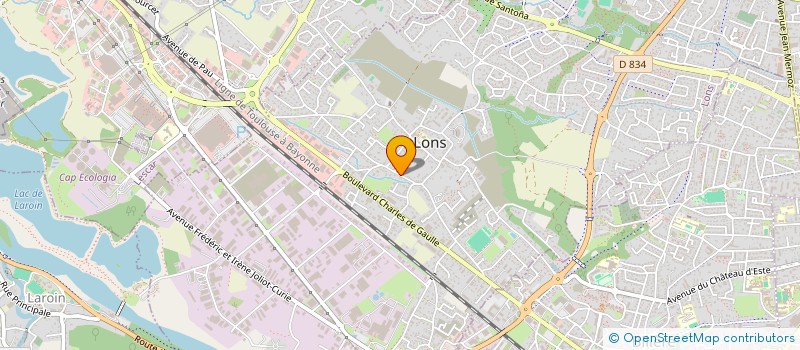 localisation de l'entreprise MADAME EMMANUELLE CAZENAVE-GALIPIENZO à LONS