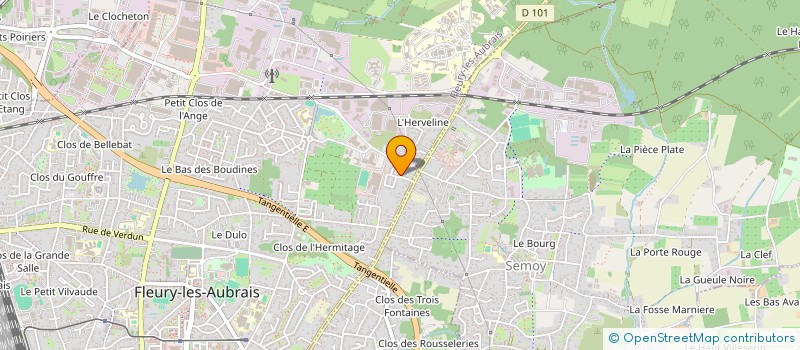localisation de l'entreprise MADAME EMMANUELLE CEREPES à FLEURY-LES-AUBRAIS