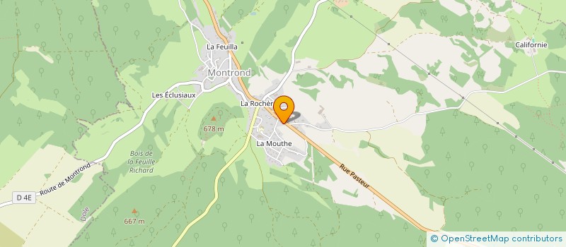 localisation de l'entreprise MADAME EMMANUELLE CHABERT  MONTROND