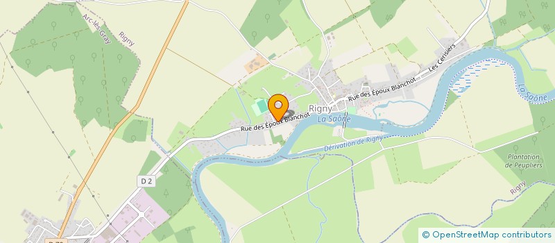 localisation de l'entreprise MADAME EMMANUELLE CHABOZ-CHARRASSIER  RIGNY