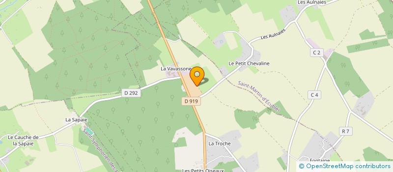 localisation de l'entreprise MADAME EMMANUELLE CHAIGNEAU à SAINT-SULPICE-SUR-RISLE