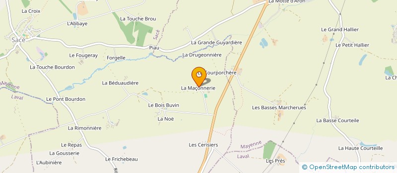 localisation de l'entreprise MADAME EMMANUELLE CHAPPEY  SACE