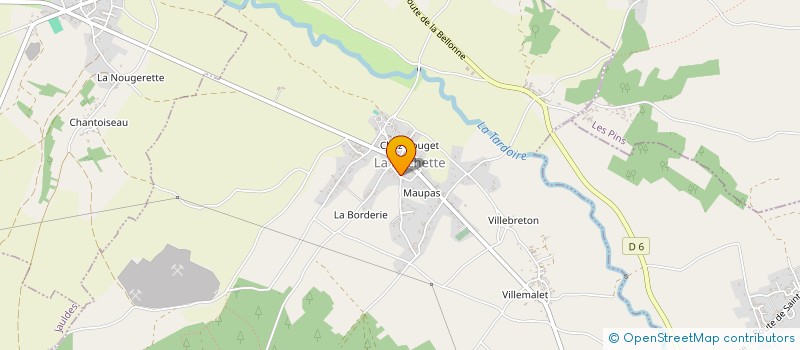 localisation de l'entreprise MADAME EMMANUELLE CHARRIER à LA ROCHETTE