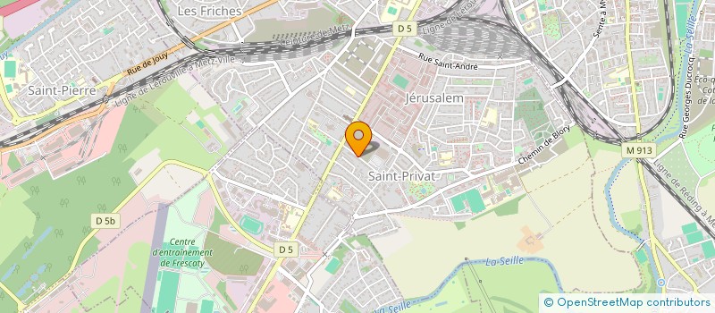 localisation de l'entreprise MADAME EMMANUELLE CHATELAT à MONTIGNY-LES-METZ