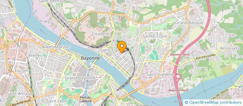 localisation de l'entreprise MADAME EMMANUELLE CHATRE à BAYONNE