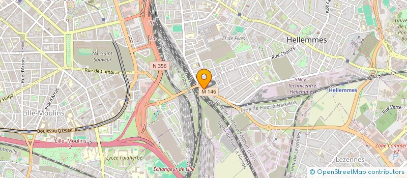 localisation de l'entreprise MADAME EMMANUELLE CHAVDA à LILLE