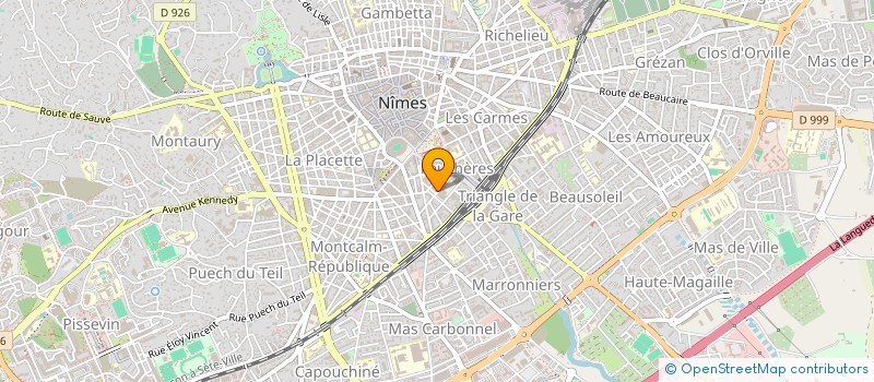 localisation de l'entreprise MADAME EMMANUELLE CHAVET  NIMES