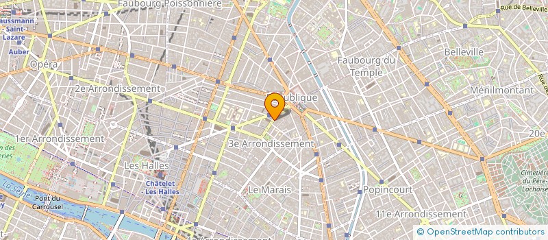 localisation de l'entreprise MADAME EMMANUELLE CHEDAL  PARIS