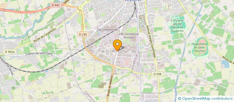 localisation de l'entreprise MADAME EMMANUELLE CHENARD  CARPENTRAS