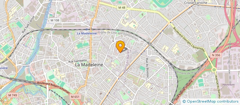 localisation de l'entreprise MADAME EMMANUELLE CHOLIN à MARCQ-EN-BARŒUL