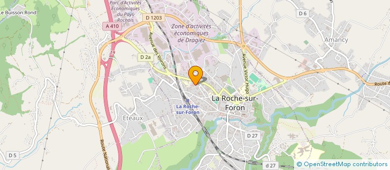 localisation de l'entreprise MADAME EMMANUELLE CLEEMANN  LA ROCHE-SUR-FORON