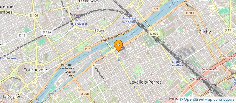 localisation de l'entreprise MADAME EMMANUELLE CLEMENT à LEVALLOIS-PERRET