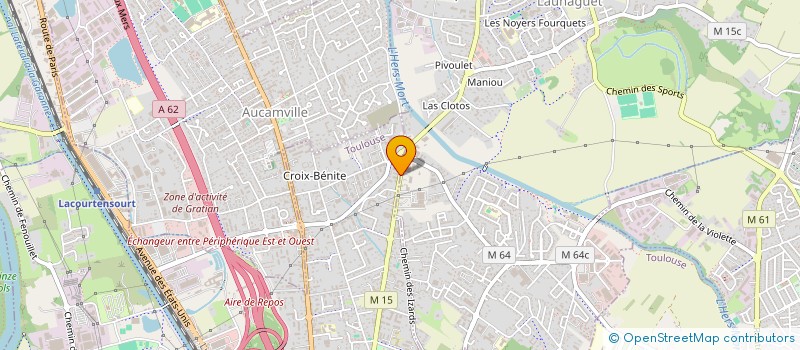 localisation de l'entreprise MADAME EMMANUELLE CLEMENT à TOULOUSE
