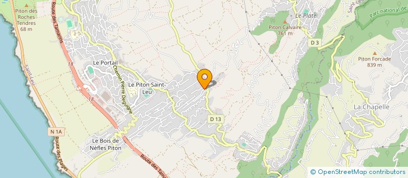 localisation de l'entreprise MADAME EMMANUELLE COLLANGE à SAINT-LEU
