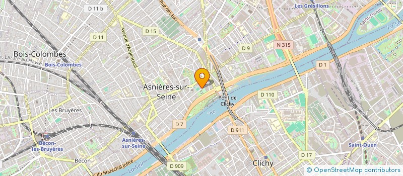 localisation de l'entreprise MADAME EMMANUELLE COLLET  ASNIERES-SUR-SEINE