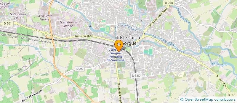 localisation de l'entreprise MADAME EMMANUELLE COLLETTE à L'ISLE-SUR-LA-SORGUE