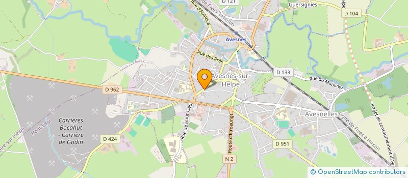 localisation de l'entreprise MADAME EMMANUELLE COLLIGNON à SAINT-HILAIRE-SUR-HELPE