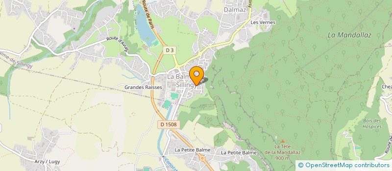 localisation de l'entreprise MADAME EMMANUELLE COMBE à EPAGNY METZ-TESSY