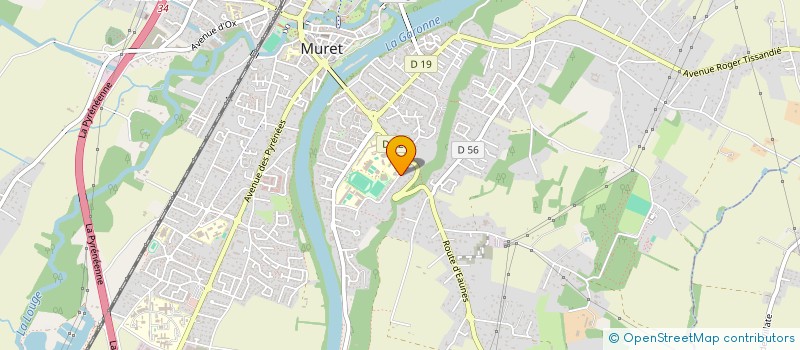 localisation de l'entreprise MADAME EMMANUELLE COMBETTES  MURET