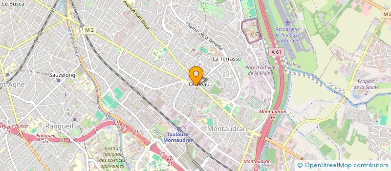 localisation de l'entreprise MADAME EMMANUELLE CORBIERE à TOULOUSE