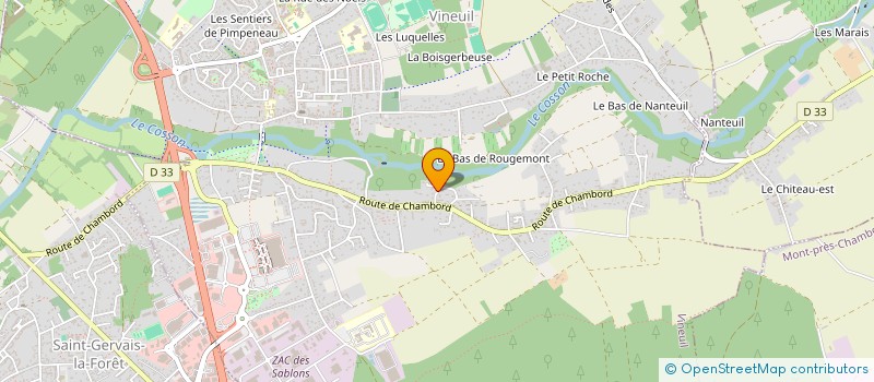 localisation de l'entreprise MADAME EMMANUELLE CORBIN à VINEUIL