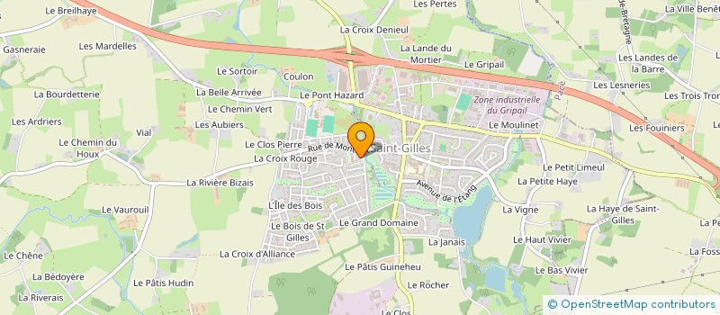 localisation de l'entreprise MADAME EMMANUELLE COSSE  SAINT-GILLES