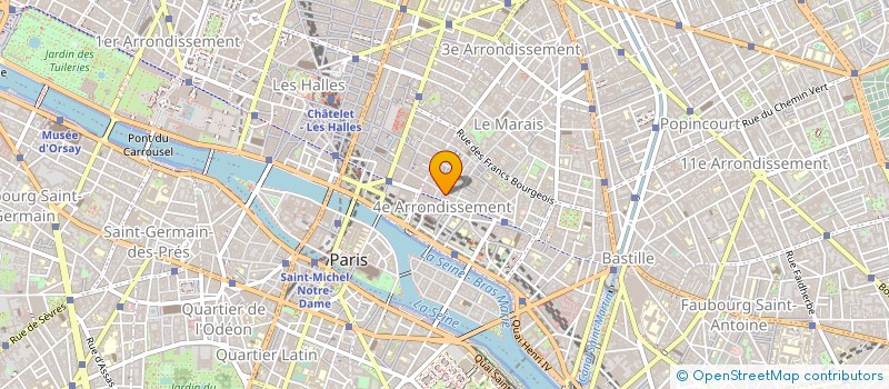 localisation de l'entreprise MADAME EMMANUELLE COSSERAT  PARIS