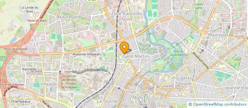 localisation de l'entreprise MADAME EMMANUELLE COSTALAT à RENNES