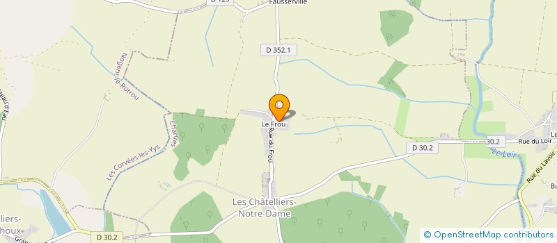 localisation de l'entreprise MADAME EMMANUELLE COUALLIER à LES CHATELLIERS-NOTRE-DAME
