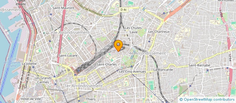 localisation de l'entreprise MADAME EMMANUELLE COUCHOT à MARSEILLE