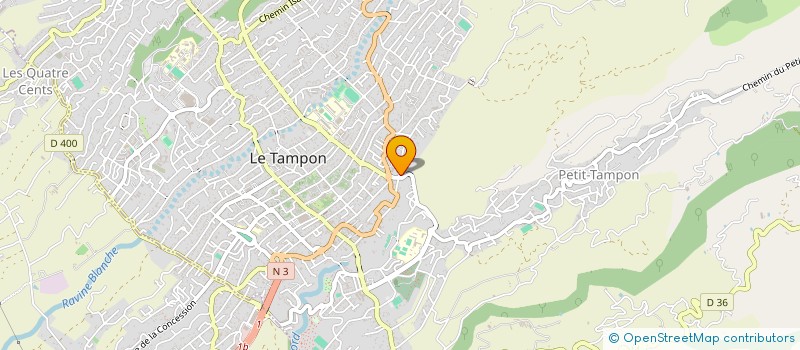 localisation de l'entreprise MADAME EMMANUELLE COUPAT à LE TAMPON