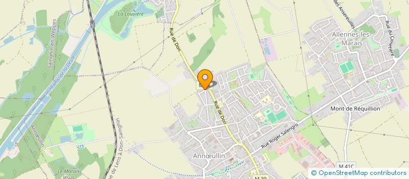 localisation de l'entreprise MADAME EMMANUELLE COUPEY  ANNULLIN