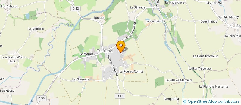 localisation de l'entreprise MADAME EMMANUELLE COURTY à TREFUMEL