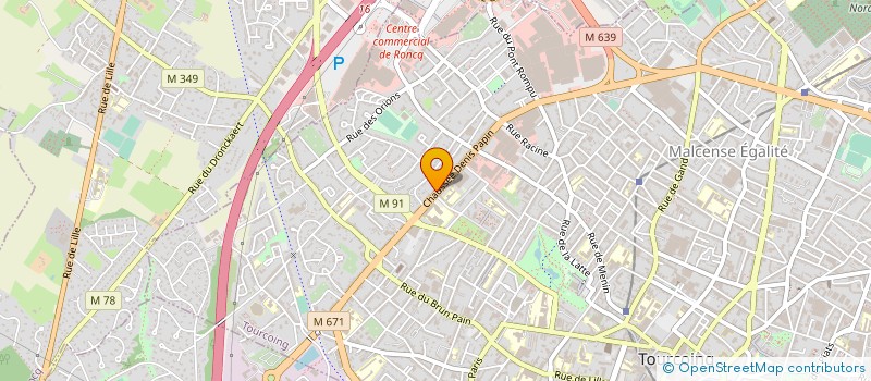 localisation de l'entreprise MADAME EMMANUELLE COUSIN  TOURCOING