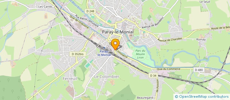 localisation de l'entreprise MADAME EMMANUELLE COVIN à PARAY-LE-MONIAL