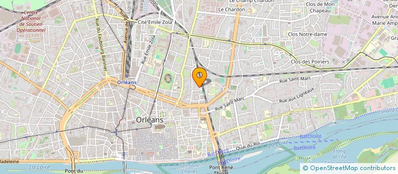 localisation de l'entreprise MADAME EMMANUELLE CREMMER à ORLEANS