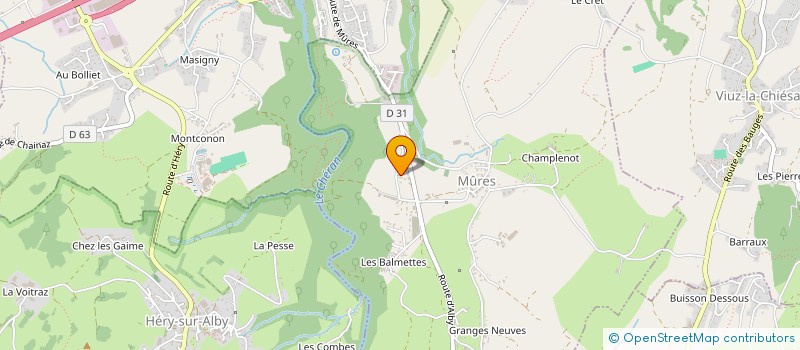localisation de l'entreprise MADAME EMMANUELLE CRUAU à MURES