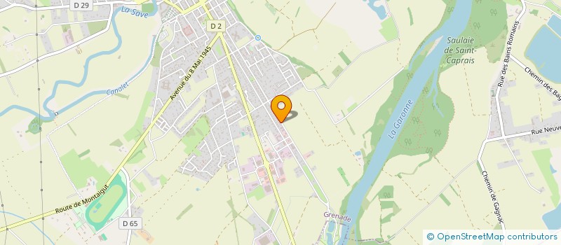 localisation de l'entreprise MADAME EMMANUELLE DABAT  GRENADE