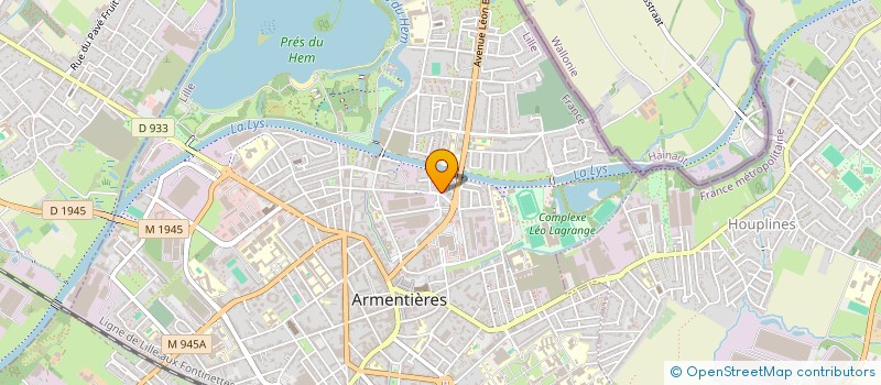 localisation de l'entreprise MADAME EMMANUELLE DARMANIN  ARMENTIERES