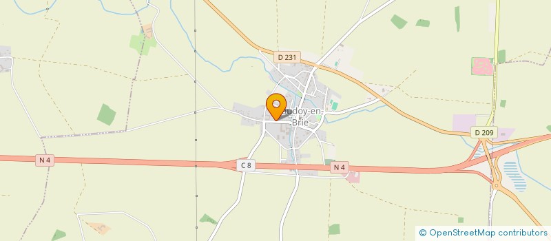 localisation de l'entreprise MADAME EMMANUELLE DARRICAU  VAUDOY-EN-BRIE