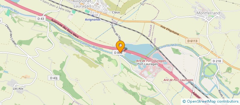 localisation de l'entreprise MADAME EMMANUELLE DATTICHES  AVIGNONET-LAURAGAIS