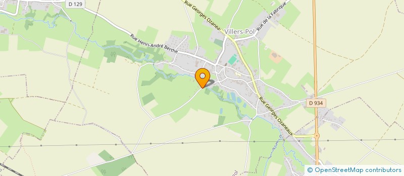 localisation de l'entreprise MADAME EMMANUELLE DAUMERIE  VILLERS-POL