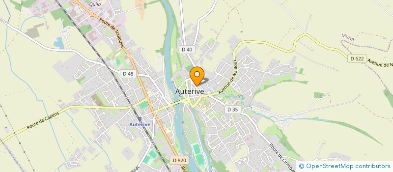 localisation de l'entreprise MADAME EMMANUELLE DAVEN  AUTERIVE