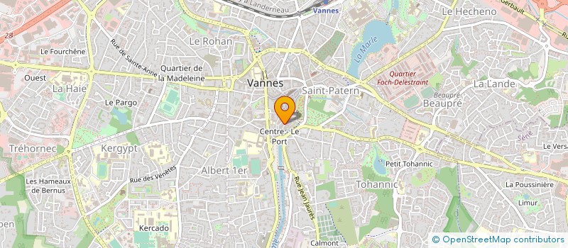 localisation de l'entreprise MADAME EMMANUELLE DAVID à VANNES