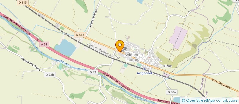 localisation de l'entreprise MADAME EMMANUELLE DE BAECKER  VILLENOUVELLE