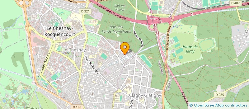 localisation de l'entreprise MADAME EMMANUELLE DE CASLOU  LE CHESNAY-ROCQUENCOURT