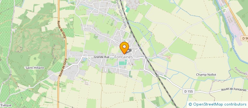 localisation de l'entreprise MADAME EMMANUELLE DE OLIVEIRA  FONTAINES