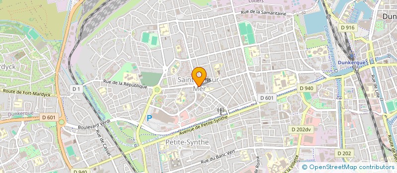 localisation de l'entreprise MADAME EMMANUELLE DEBRUYNE à DUNKERQUE