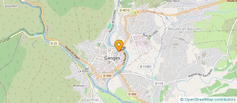 localisation de l'entreprise MADAME EMMANUELLE DECHY  GANGES